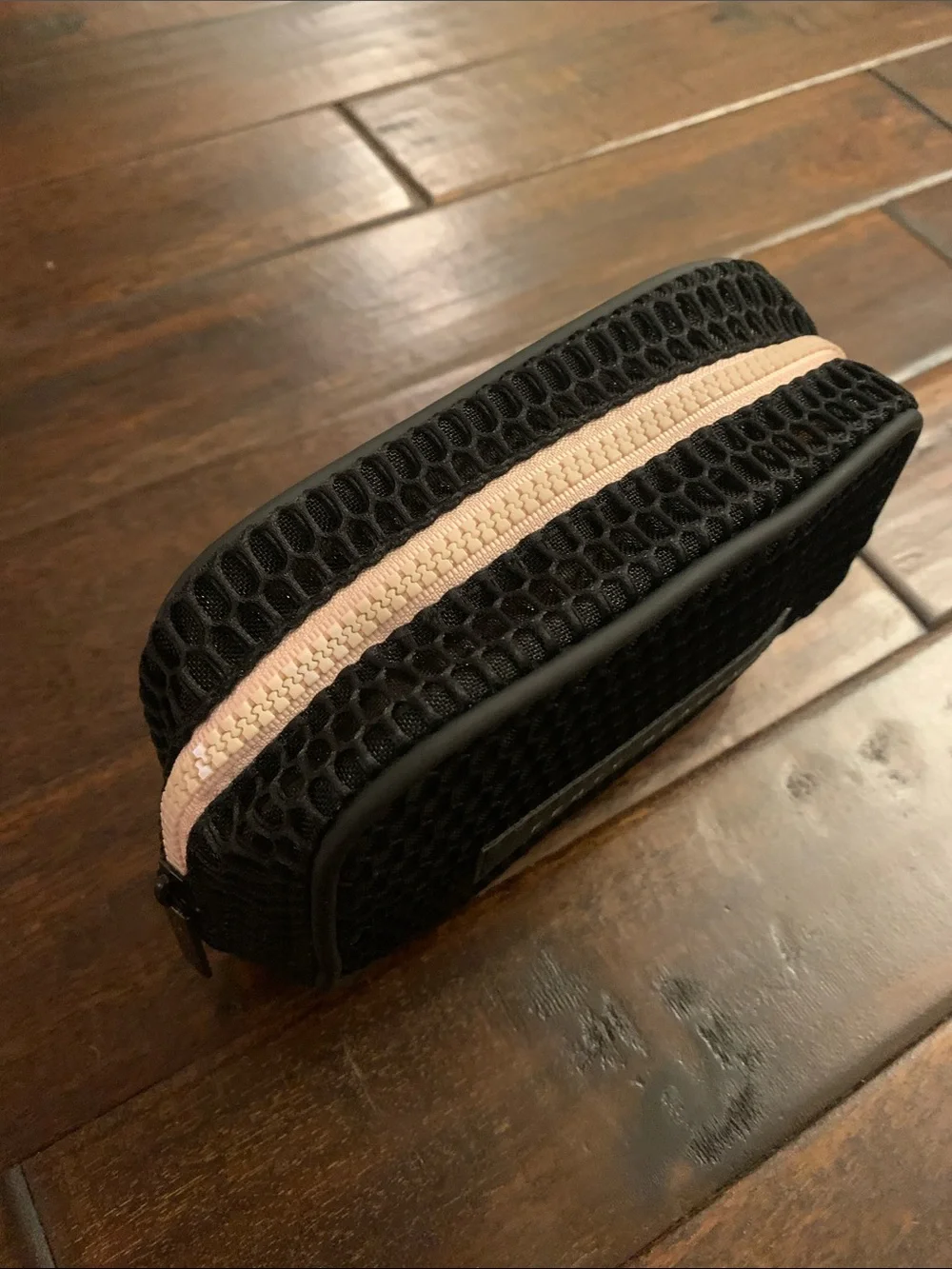 Fenty Beauty Black Mesh Cosmetic Pouch NEW NEVER USED